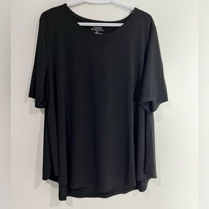Size 3 Chico’s Black Shirt